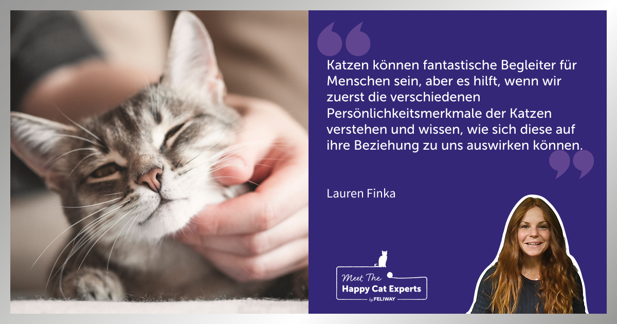 Katzenexpertin Lauren Finka: Welche Persönlichkeitsmerkmale haben Katzen?