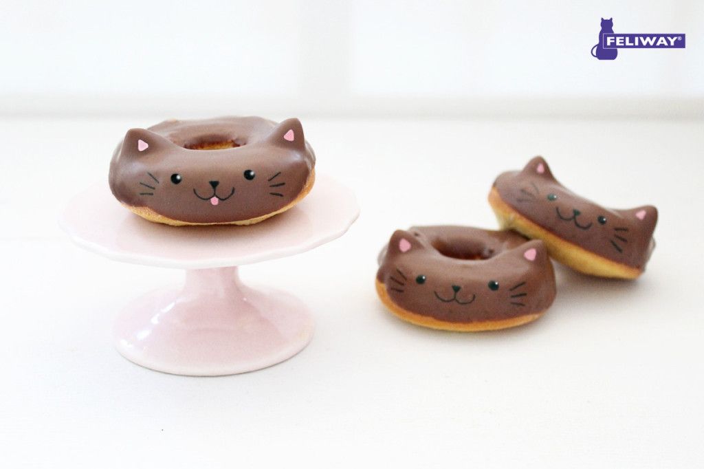 Rezept: Katzen Donuts