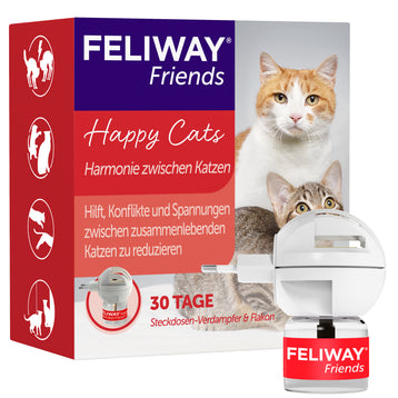 FELIWAY Friends hilft Konflikte zwischen Katzen zu reduzieren