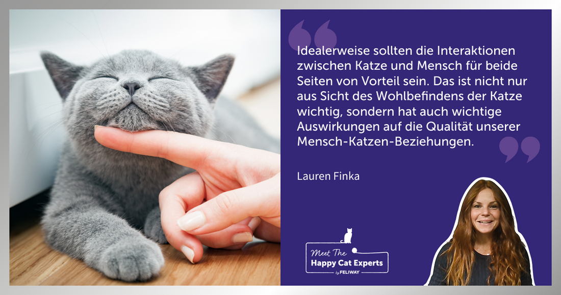 Happy Cat Expert Lauren Finka: So bekommst du eine glückliche Katze