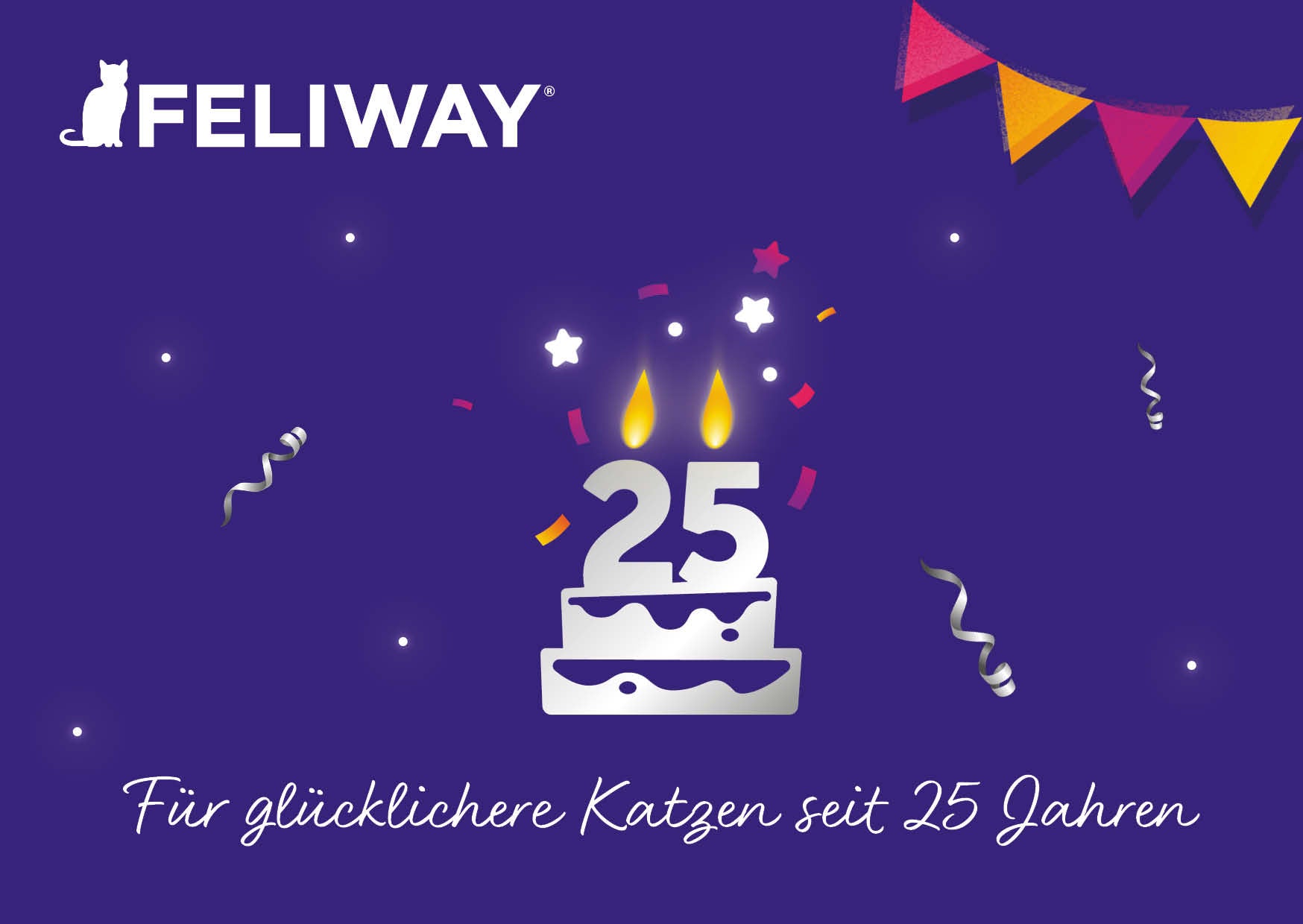 25 Jahre glücklichere Katzen