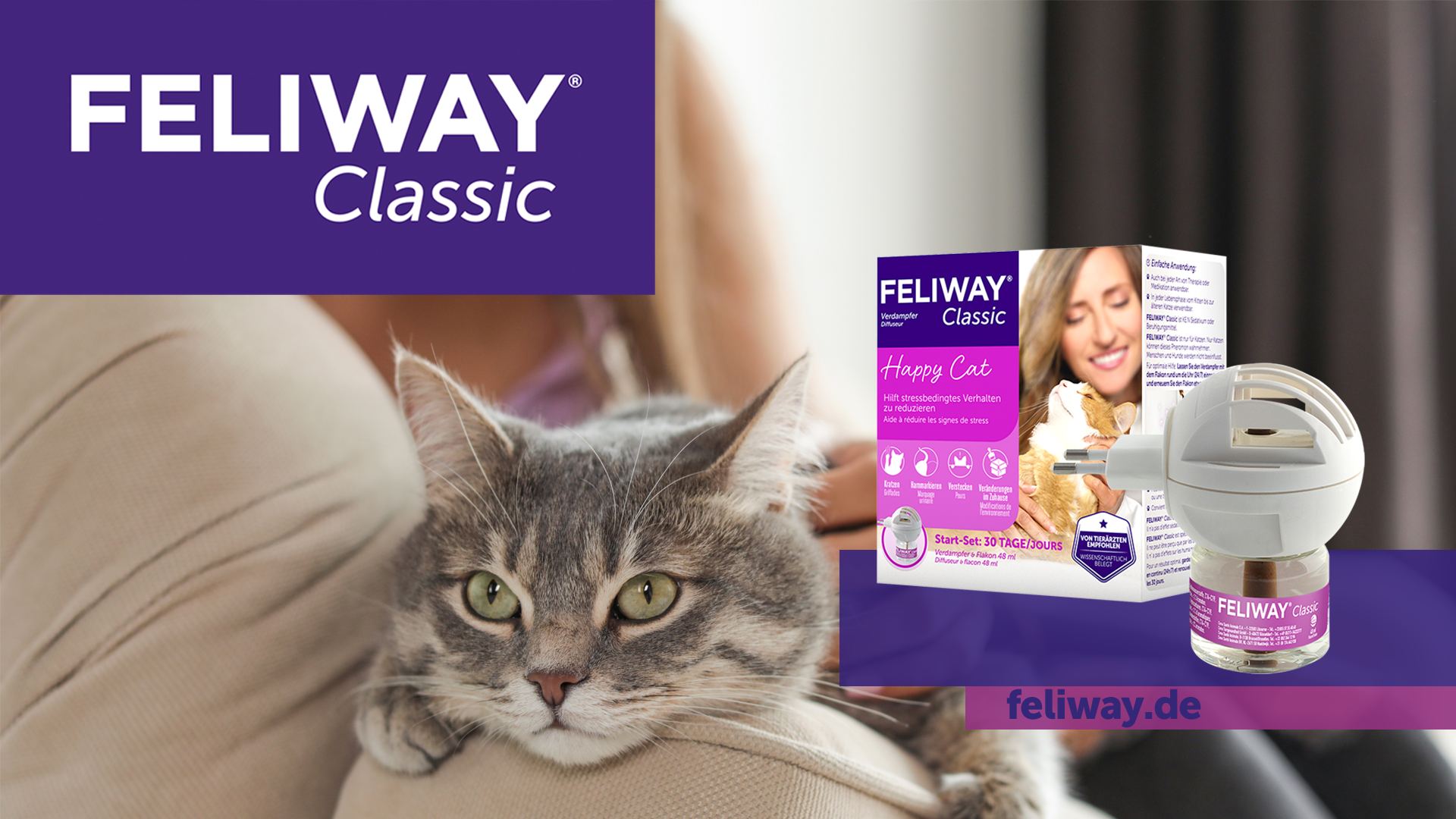 Video laden: Was ist FELIWAY Classic?