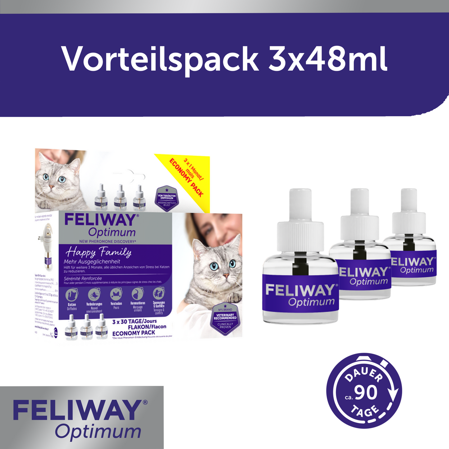FELIWAY Optimum erhältlich als Vorteilspack